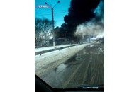 Масштабна пожежа на ринку в Чернівцях