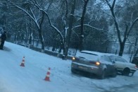 У Луцьку зіштовхнулись дві іномарки