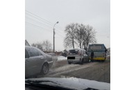 У Луцьку трапилась ДТП за участю маршрутки