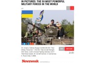 Україна займає 30 місце за рейтингом армій світу