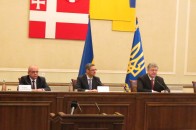 Як зустрічали Президента на Волині (Відео)