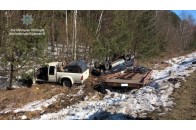 На Волині перекинулось два автомобілі