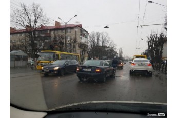 У Луцьку трапилася ДТП на Перемоги