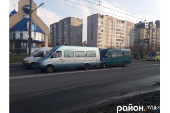 У Луцьку трапилася ДТП за участю двох маршруток