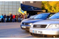 Сутичка копів із водіями 