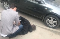 У Львові п'яний у дзвін водій потрощив 10 авто і ледь не переїхав дітей (Відео)