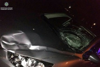 П’яний водій збив патрульного та намагався втекти на Львівщині