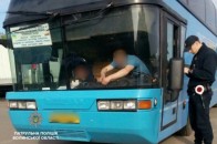 Пасажири автобуса заступалися за водія, який порушив ПДР перед поліцейськими на Волині