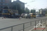 У Луцьку не розминулись два легковики