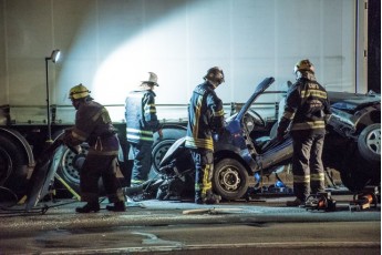 Легковик протаранив фуру в Києві – є загиблі