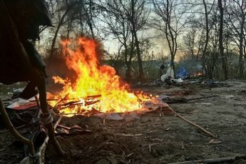 Невідомі спалили табір ромів у Львові