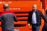Путін на КамАЗі відкрив Кримський міст