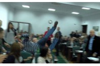 На скандального луцького активіста відкриють кримінал за дебош у міськраді