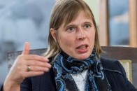 Президент Естонії закликала називати конфлікт на сході України війною