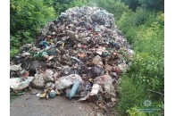 Поліцейські затримали водія, який викинув 12 тонн львівського сміття на Чернігівщині