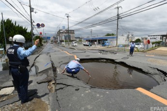 Внаслідок землетрусу у Японії постраждало 350 осіб