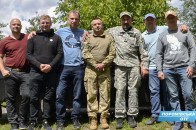 Волинських учасників АТО відвідали волонтери зі США