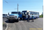 У Луцьку рейсовий автобус протаранив вантажівку