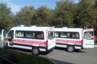 На Волині з’явилися два реанімобілі з Китаю