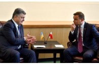 Порошенко провів перемовини з Дудою у Брюсселі