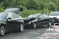 У селі під Луцьком Mercedes 