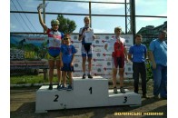 На чемпіонаті з маунтінбайку волиняни здобули призові місця