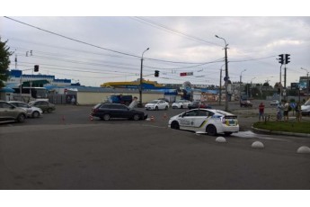 ДТП у Луцьку: Audi зазнав значних механічних пошкоджень