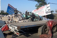 Вантаж фури розчавив пішохода на Миколаївщині