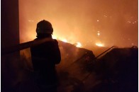 На Закарпатті горіли склади 