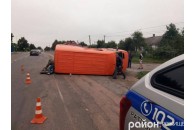Біля Луцька зіткнулися два мікроавтобуси