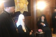 Варфоломій відмовився від частування російської делегації (відео)