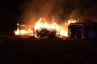На Волині від удару блискавки зайнялася пожежа