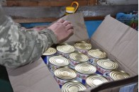 Волинські бійці передали допомогу для сім'ї погорільців з Луганщини (фото)
