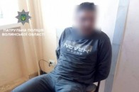 На Волині дебошир вдарив патрульного
