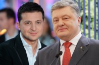 Зеленський обігнав Порошенка в президентському рейтингу