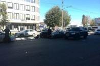 У Луцьку не розминулися дві автівки