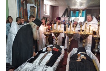 На Волині попрощалися із монахами, загиблими у смертельній аварії на Тернопільщині (фото)