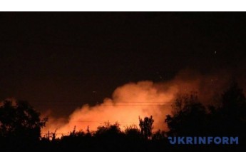 Військовий склад вибухнув на Чернігівщині, евакуйовано понад 10 тисяч осіб (Відео)