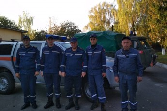Волинські рятувальники відправились на Чернігівщину