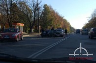 У Луцьку зіткнулися два легковики