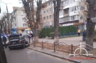 У Луцьку в автомобіля на ходу відлетіло колесо (фото)