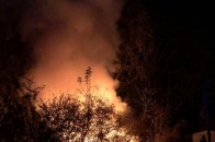 У Луцьку загорілася споруда, у якій тимчасово проживав чоловік