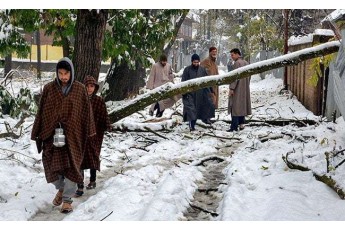 Індію замело вперше за 10 років: наслідки снігової стихії