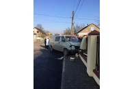 На Волині мікроавтобус протаранив паркан