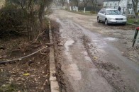 Недобросовісні лучани зливали нечистоти на дорогу