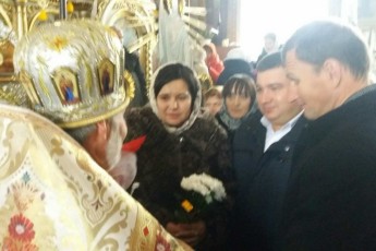 Рожищенські посадовці долучились до святкувань Московського патріархату