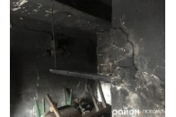 На Волині  жителі села самотужки гасили підпал