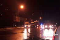 На Набережній у Луцьку фура протаранила маршрутку (фото)