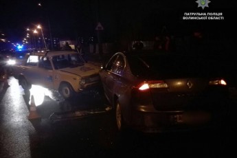 У Луцьку п’яний чоловік спричинив ДТП та нагамався втекти