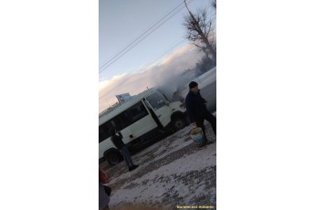 У Луцьку загорівся автобус з людьми